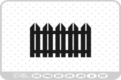 Fence SVG PNG DXF Product Image 1