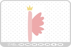 Fairy Princess Birthday One SVG PNG DXF Product Image 1