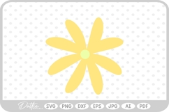 Flower Petal Floral Shape Head SVG PNG DXF Product Image 1
