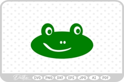 Frog SVG PNG DXF Product Image 1