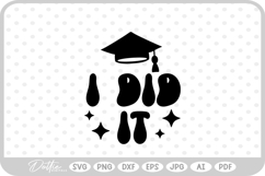 Graduation SVG PNG DXF Product Image 1