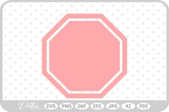 Octagon SVG PNG DXF Product Image 1