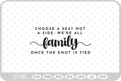 Wedding Seating Sign SVG PNG DXF Product Image 1