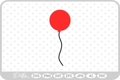 Balloon SVG PNG DXF Product Image 1