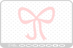Bow SVG PNG DXF Product Image 1