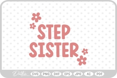 Step Sister SVG PNG DXF Product Image 1