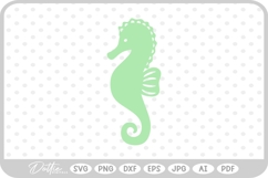 Seahorse SVG PNG DXF Product Image 1