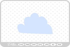 Cloud SVG PNG DXF Product Image 1