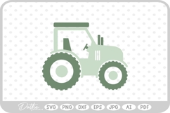 Tractor SVG PNG DXF Product Image 1