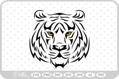 Tiger SVG PNG DXF Product Image 1