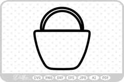 Handbag SVG PNG DXF Product Image 1