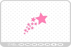 Star Shape Stars Space Doodle Starburst SVG PNG DXF Product Image 1