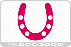 Horse Shoe SVG PNG DXF Product Image 1