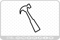 Hammer SVG PNG DXF Product Image 1