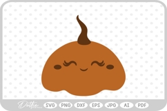 Cute Pumpkin Jack o Lantern Halloween Autumn Fall SVG PNG Product Image 1