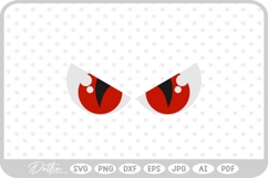 Halloween Scary Eyes Eyeballs SVG PNG DXF Product Image 1