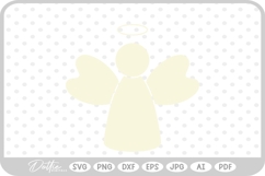 Angel Christmas SVG PNG DXF Product Image 1
