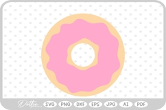 Ring Donut Sweet Treat SVG PNG DXF Product Image 1