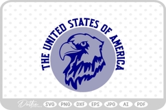 United States Of America Eagle SVG PNG DXF Product Image 1