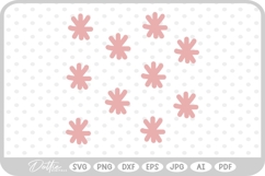 Star Line Outline Shape Doodle SVG PNG DXF Product Image 1