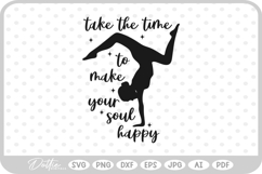 Yoga Quote SVG PNG DXF Product Image 1