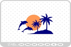 Dolphin SVG PNG DXF Product Image 1