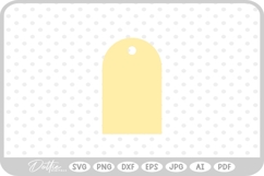 Gift Tag Party Décor SVG PNG DXF Product Image 1