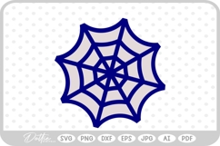 Cobweb Spiderweb SVG PNG DXF Product Image 1