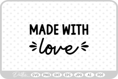 Crafting Quote Crafter Craft Handmade Love SVG PNG DXF Product Image 1