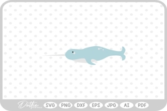 Narwhale SVG PNG DXF Product Image 1