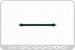 Underline Line Decorative Shape Divider SVG PNG DXF Product Image 1