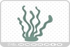 Coral Seaweed SVG PNG DXF Product Image 1