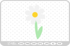 Daisy SVG PNG DXF Product Image 1