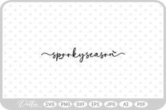 Spooky Season Design Halloween SVG PNG DXF Product Image 1