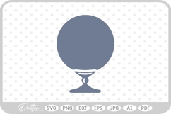 Crystal Ball SVG PNG DXF Product Image 1