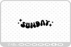 Sunday Day of the Week SVG PNG DXF Product Image 1