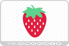 Strawberry SVG PNG DXF Product Image 1