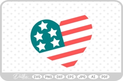 USA America 4th Of July SVG PNG DXF Product Image 1