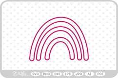 Rainbow SVG PNG DXF Product Image 1