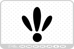 Flourish Swirl Shape Decorative SVG PNG DXF Product Image 1