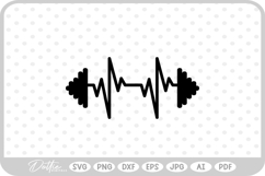 Workout Gym Fitness SVG PNG DXF Product Image 1