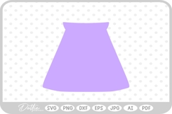 Skirt SVG PNG DXF Product Image 1