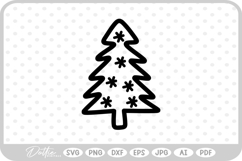 Christmas Tree SVG PNG DXF Product Image 1
