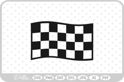 Racing Flag SVG PNG DXF Product Image 1