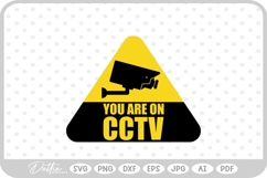 Under Surveillance CCTV SVG PNG DXF Product Image 1