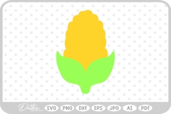 Corn on the Cob SVG PNG DXF Product Image 1