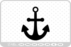 Anchor SVG PNG DXF Product Image 1