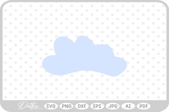 Cloud SVG PNG DXF Product Image 1