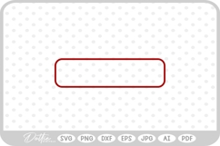 Christmas Winter Frame Border Background SVG PNG DXF Product Image 1