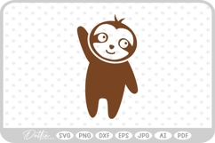 Sloth SVG PNG DXF Product Image 1